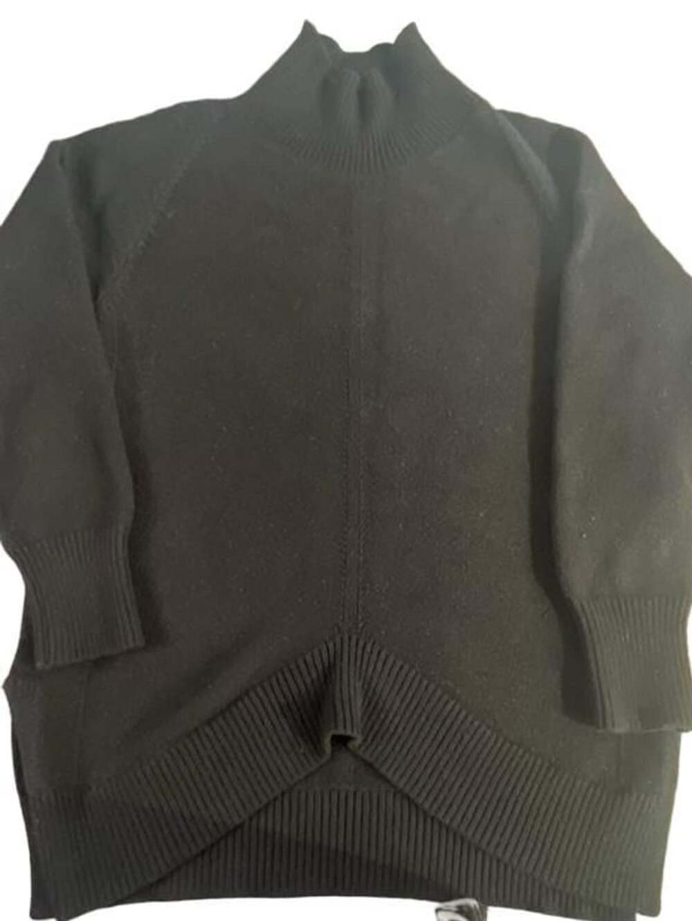 Maeve Anthropologie Black Mock Neck Sweater X-Small